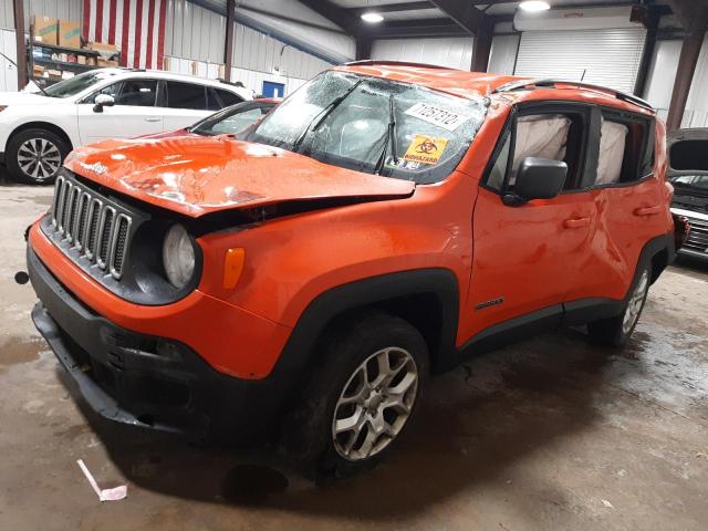 JEEP RENEGADE S 2017 with VIN ZACCJBAB3HPG38707 - Photo from auction