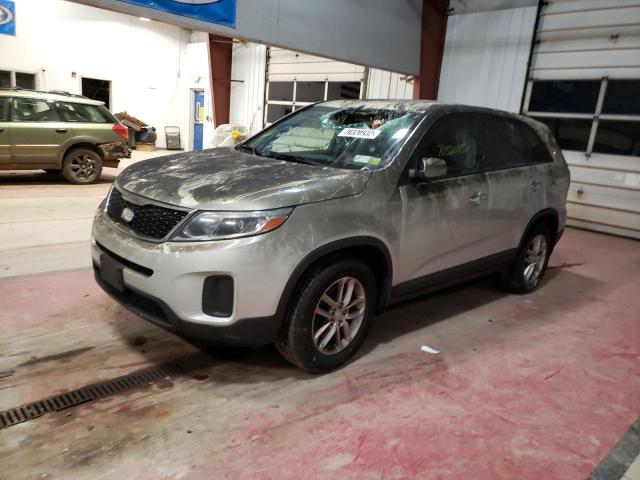 KIA SORENTO LX 2014 with VIN 5XYKT3A68EG537091 - Photo from auction