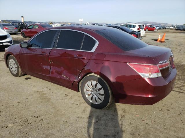 Photo 2 from auction – 2012 HONDA ACCORD LX with VIN 1HGCP2F33CA088323