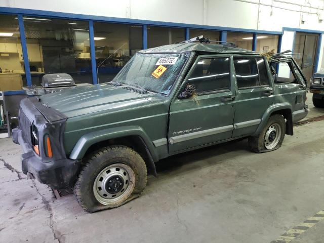 JEEP CHEROKEE S 2000 with VIN 1J4FF48S5YL145948 - Photo from auction