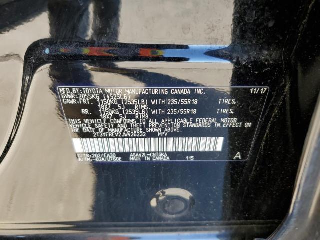 Photo 14 from auction – 2018 TOYOTA RAV4 LIMIT with VIN 2T3YFREV2JW426232
