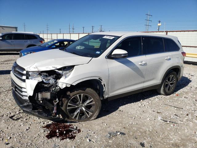 TOYOTA HIGHLANDER 2019 with VIN 5TDZZRFH5KS302124 - Photo from auction