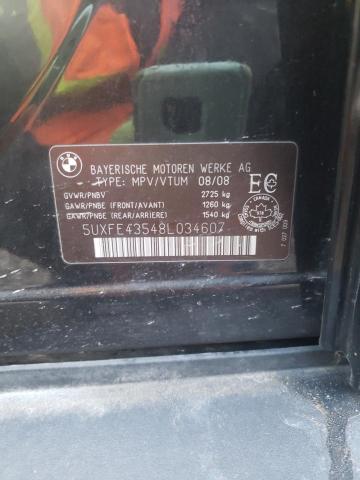 Photo 14 from auction – 2008 BMW X5 3.0I with VIN 5UXFE43548L034607