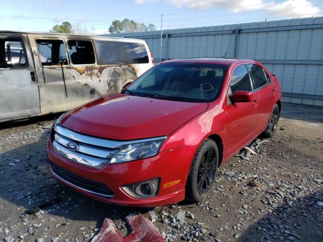 FORD FUSION SE 2010 with VIN 3FAHP0HG1AR280714 - Photo from auction