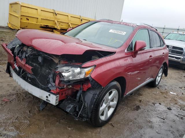 LEXUS RX 350 2010 with VIN 2T2BK1BAXAC024873 - Photo from auction