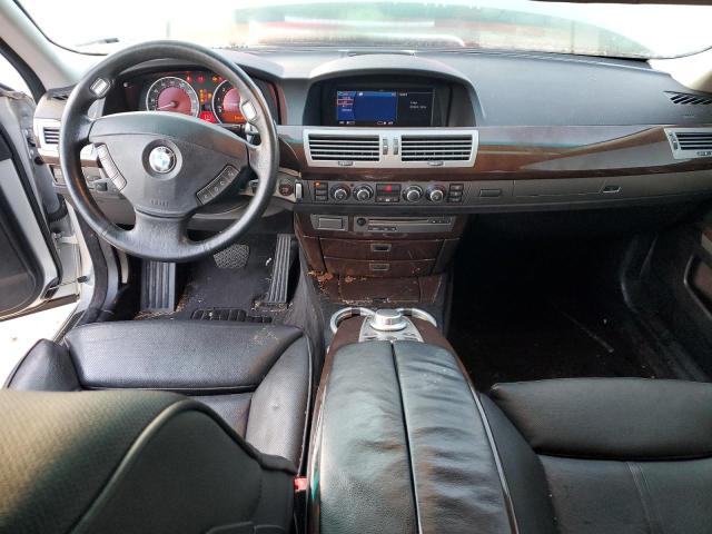 Photo 8 from auction – 2007 BMW 750 I with VIN WBAHL83587DT09425