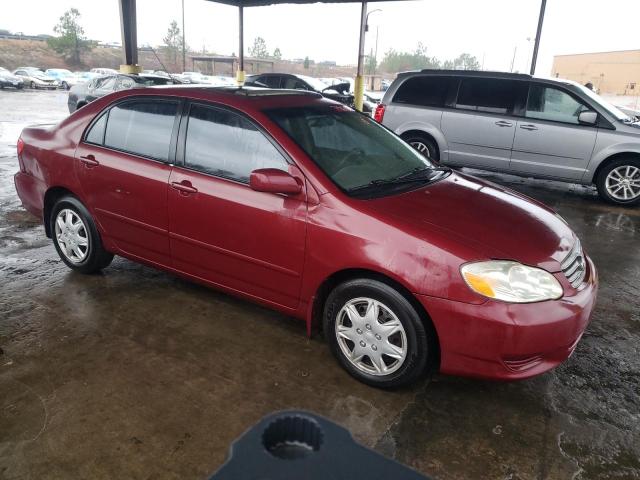 Photo 4 from auction – 2003 TOYOTA COROLLA with VIN 1NXBR32EX3Z035114