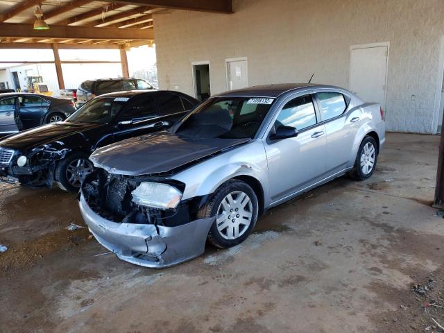 DODGE AVENGER SE 2014 with VIN 1C3CDZAB6EN145502 - Photo from auction