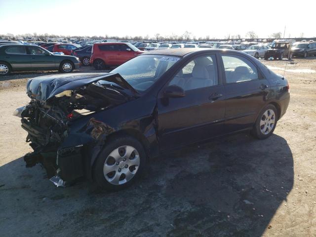 KIA SPECTRA EX 2008 with VIN KNAFE121485512380 - Photo from auction
