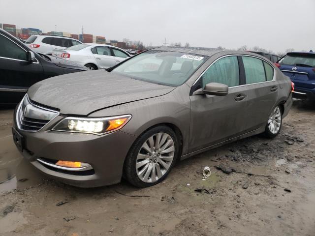 ACURA RLX 2014 with VIN JH4KC1F50EC000707 - Photo from auction