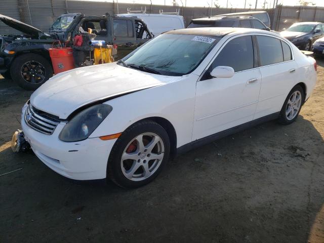 INFINITI G35 2004 with VIN JNKCV51E14M616289 - Photo from auction