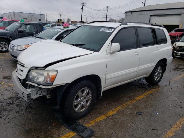 TOYOTA HIGHLANDER 2004 con VIN JTEGP21A740006165 - Foto de la subasta