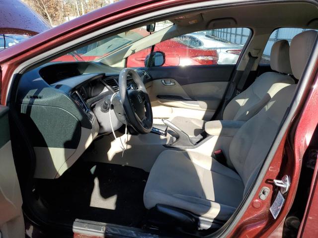Photo 7 from auction – 2013 HONDA CIVIC LX with VIN 19XFB2F51DE092848