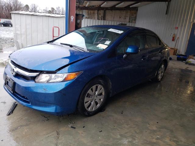 HONDA CIVIC LX 2012 with VIN 19XFB2F54CE350049 - Photo from auction