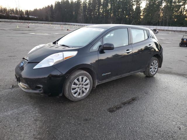 NISSAN LEAF S 2015 with VIN 1N4AZ0CP2FC318086 - Photo from auction