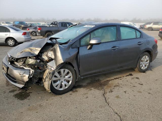 HONDA CIVIC LX 2012 with VIN 2HGFB2F50CH563859 - Photo from auction