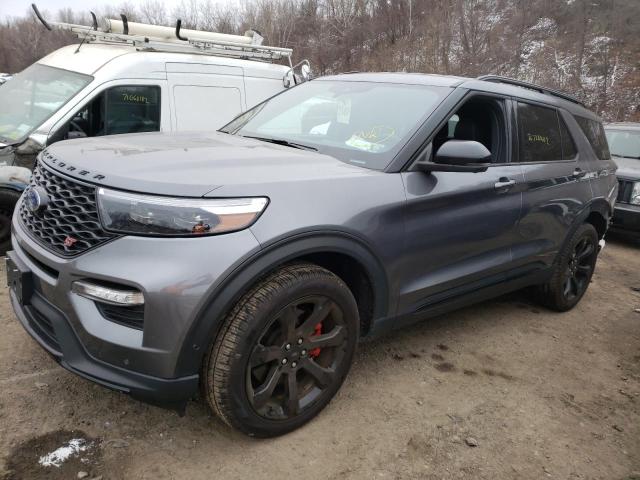 FORD EXPLORER S 2022 with VIN 1FM5K8GC6NGA38860 - Photo from auction