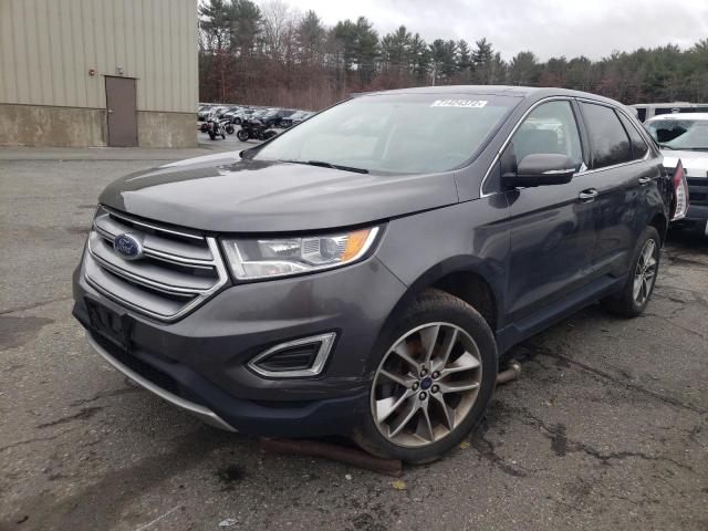 FORD EDGE TITAN 2017 with VIN 2FMPK4K84HBB50198 - Photo from auction