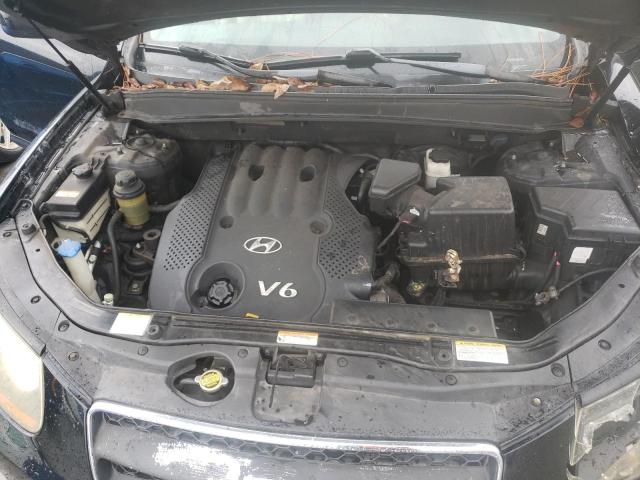 Photo 11 from auction – 2007 HYUNDAI SANTA FE G with VIN 5NMSG13D07H108248