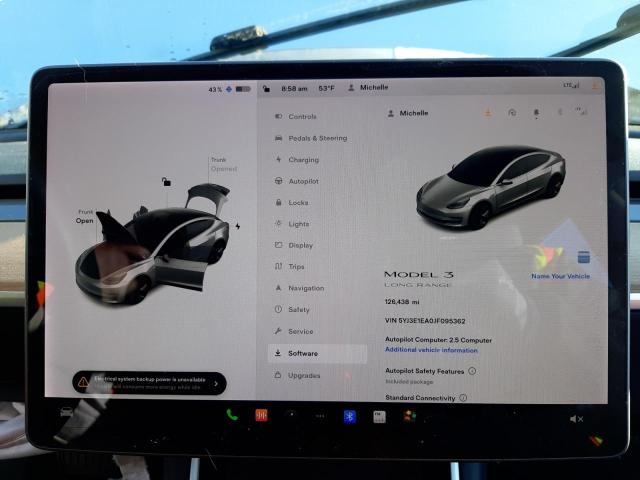 Photo 9 from auction – 2018 TESLA MODEL 3 with VIN 5YJ3E1EA0JF095362