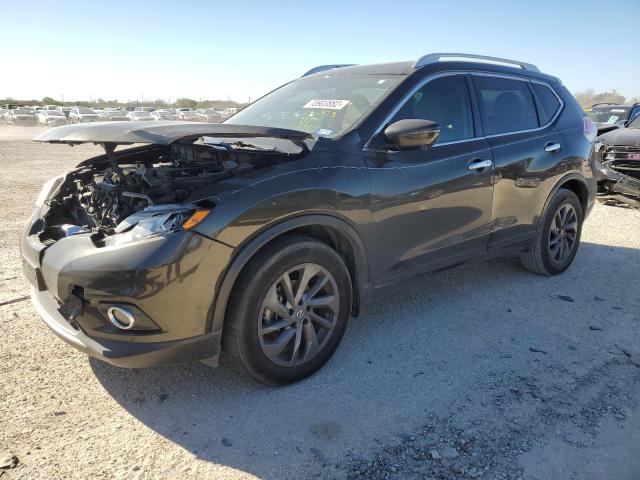 NISSAN ROGUE S 2016 with VIN 5N1AT2MT1GC910837 - Photo from auction