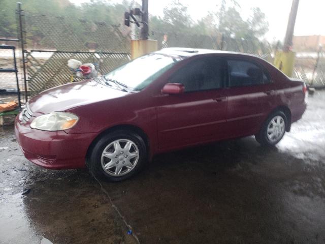TOYOTA COROLLA 2003 with VIN 1NXBR32EX3Z035114 - Photo from auction