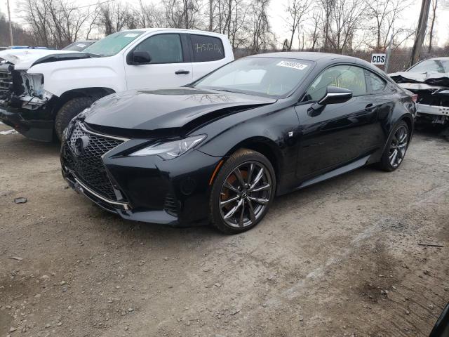 LEXUS RC 350 2022 with VIN JTHGZ5DC0N5011711 - Photo from auction