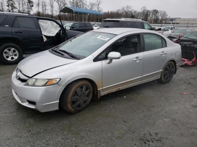 HONDA CIVIC LX 2010 with VIN 2HGFA1F50AH319364 - Photo from auction