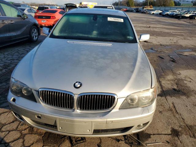 Photo 5 from auction – 2007 BMW 750 I with VIN WBAHL83587DT09425