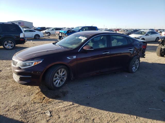 KIA OPTIMA LX 2017 with VIN 5XXGT4L34HG162095 - Photo from auction
