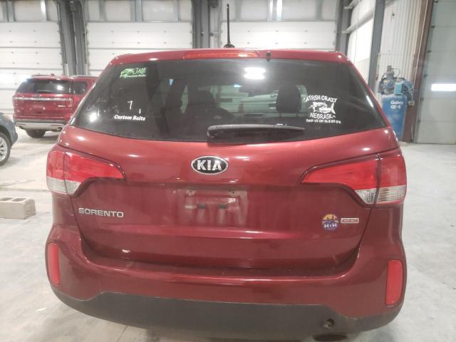 Photo 6 from auction – 2015 KIA SORENTO LX with VIN 5XYKT3A66FG659420