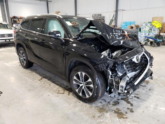 Photo 4 from auction – 2022 TOYOTA HIGHLANDER with VIN 5TDGZRAH7NS546246
