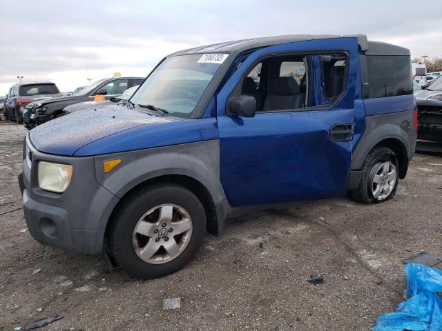 HONDA ELEMENT EX 2004 with VIN 5J6YH285X4L004918 - Photo from auction