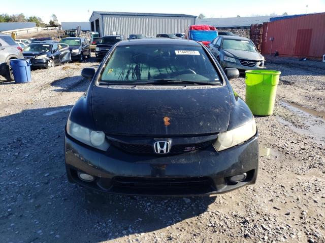 Photo 5 from auction – 2009 HONDA CIVIC SI with VIN 2HGFA55589H701629