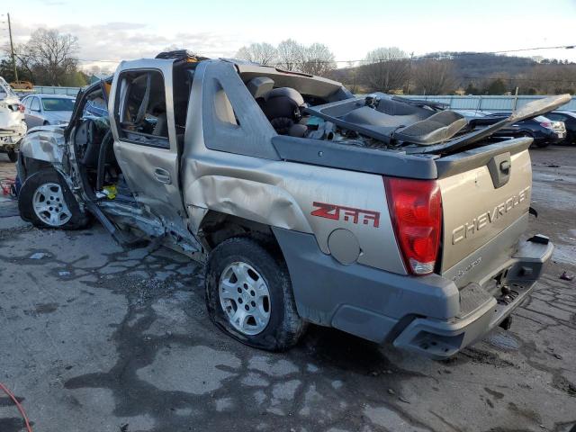Photo 2 from auction – 2002 CHEVROLET AVALANCHE with VIN 3GNEC13T72G109991