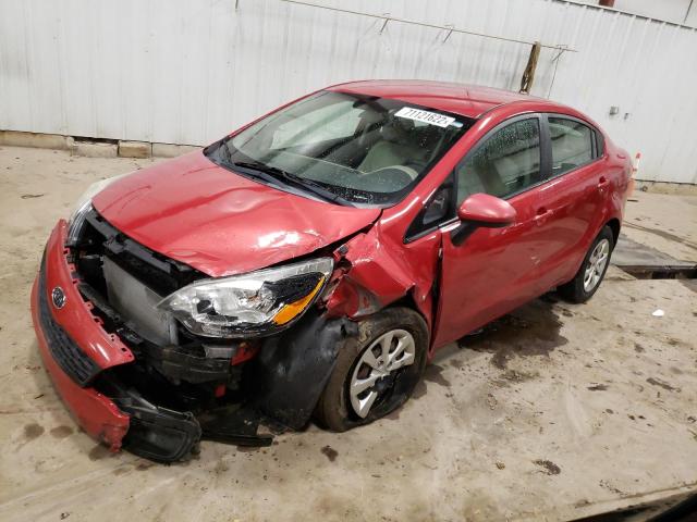 KIA RIO LX 2013 with VIN KNADM4A37D6108153 - Photo from auction