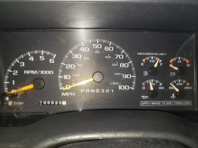 Photo 9 from auction – 1997 CHEVROLET GMT-400 K1 with VIN 2GCEK19R0V1237381