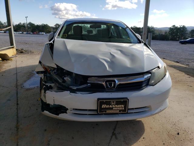 Photo 5 from auction – 2012 HONDA CIVIC LX with VIN 2HGFB2F53CH609734
