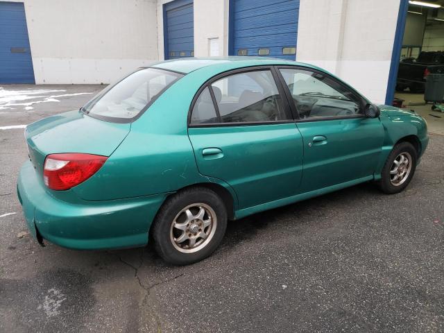 Photo 3 from auction – 2001 KIA RIO with VIN KNADC123216068981