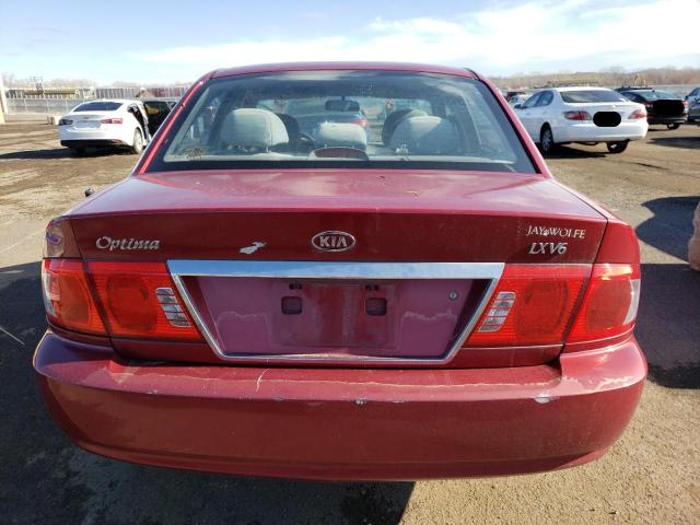 Photo 6 from auction – 2004 KIA OPTIMA LX with VIN KNAGD128645290262