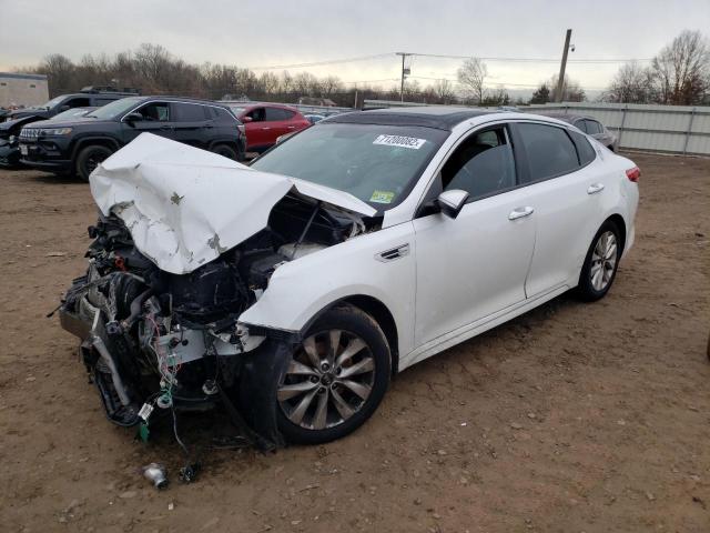 KIA OPTIMA EX 2016 with VIN 5XXGU4L30GG009385 - Photo from auction