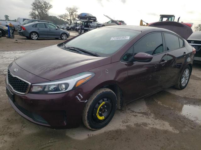 KIA FORTE LX 2017 with VIN 3KPFL4A73HE069417 - Photo from auction