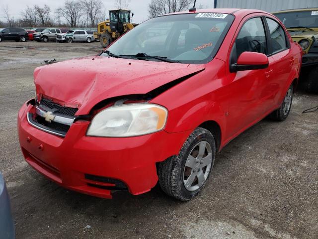 CHEVROLET AVEO LS 2009 with VIN KL1TD56E29B356959 - Photo from auction