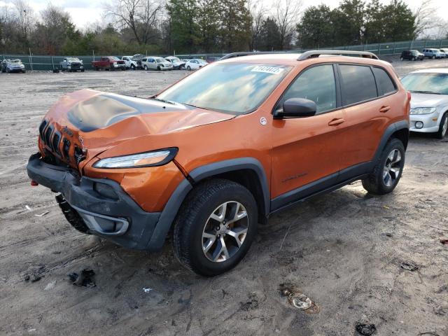 JEEP CHEROKEE T 2014 with VIN 1C4PJMBB6EW220328 - Photo from auction