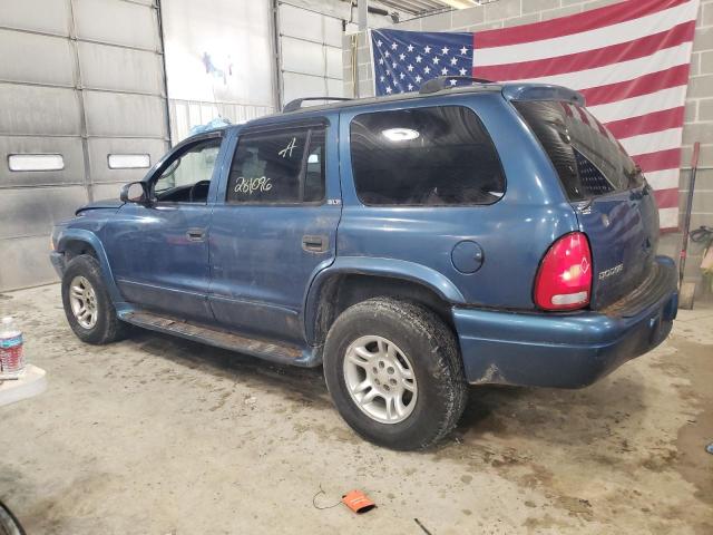 Photo 2 from auction – 2002 DODGE DURANGO SL with VIN 1B4HS48N82F125216