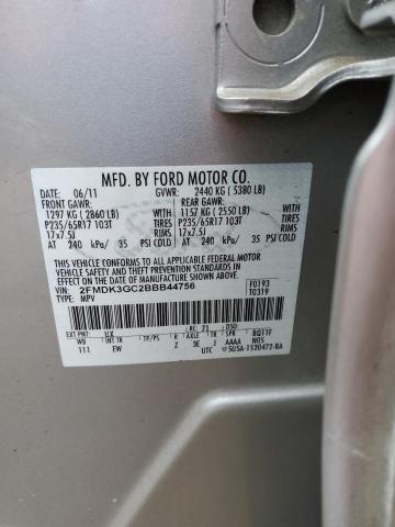 Photo 14 from auction – 2011 FORD EDGE SE with VIN 2FMDK3GC2BBB44756