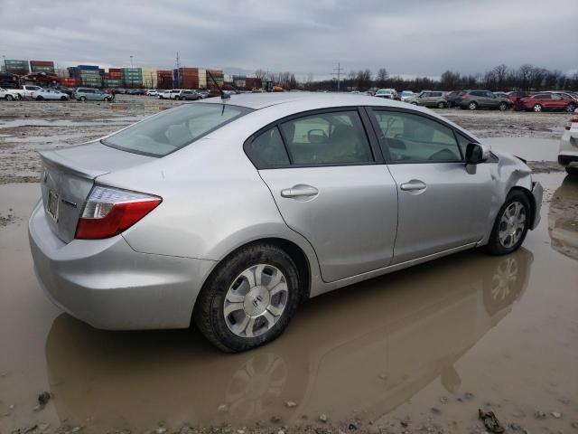 Photo 3 from auction – 2012 HONDA CIVIC HYBR with VIN JHMFB4F24CS006573