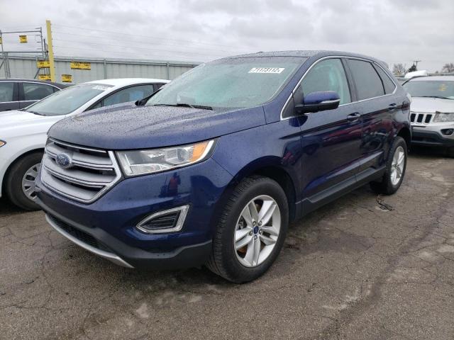 FORD EDGE SEL 2016 with VIN 2FMPK4J93GBC30357 - Photo from auction