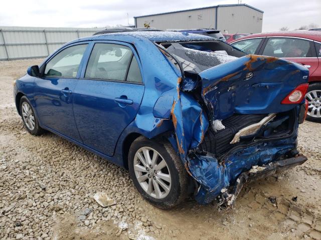 Photo 2 from auction – 2009 TOYOTA CAROLLA with VIN JTDBL40E69J014950