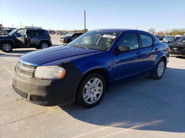 DODGE AVENGER SE 2012 with VIN 1C3CDZAB5CN272478 - Photo from auction